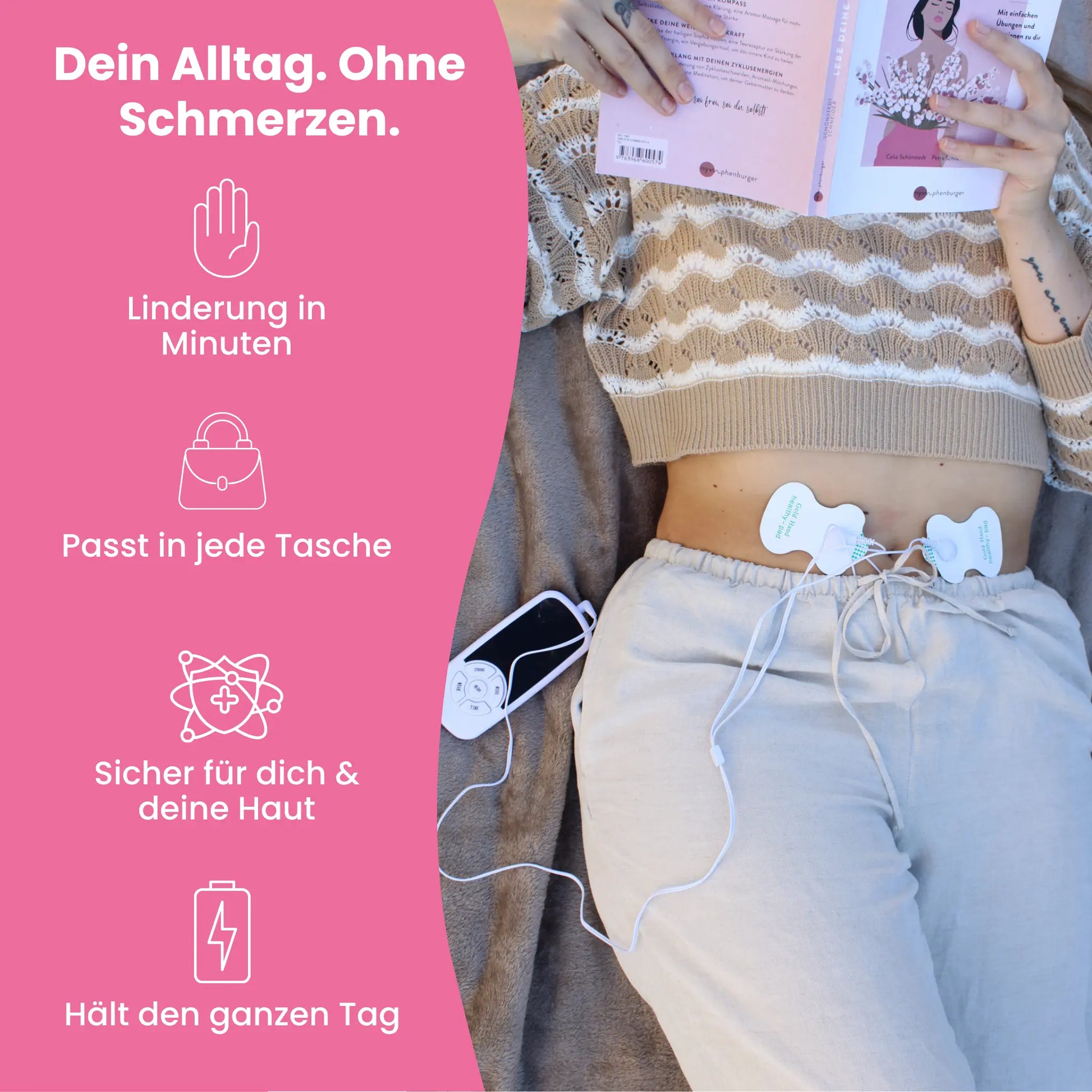 FemRelief - TENS Gerät gegen Regelschmerzen