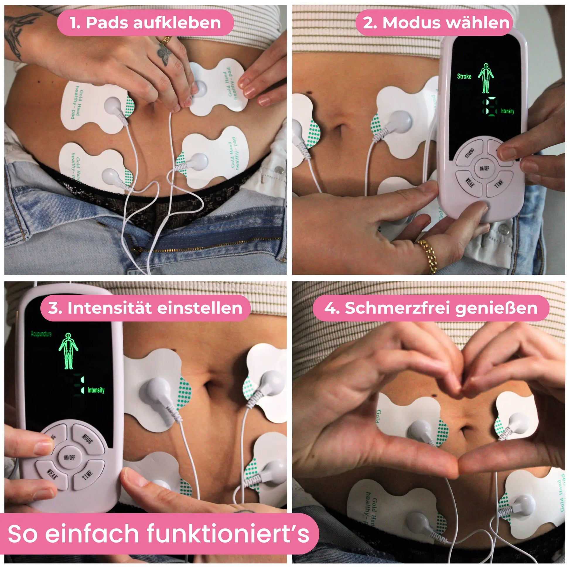 FemRelief - TENS Gerät gegen Regelschmerzen